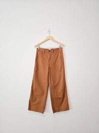 Gap Rust Wide Leg Pants (8)