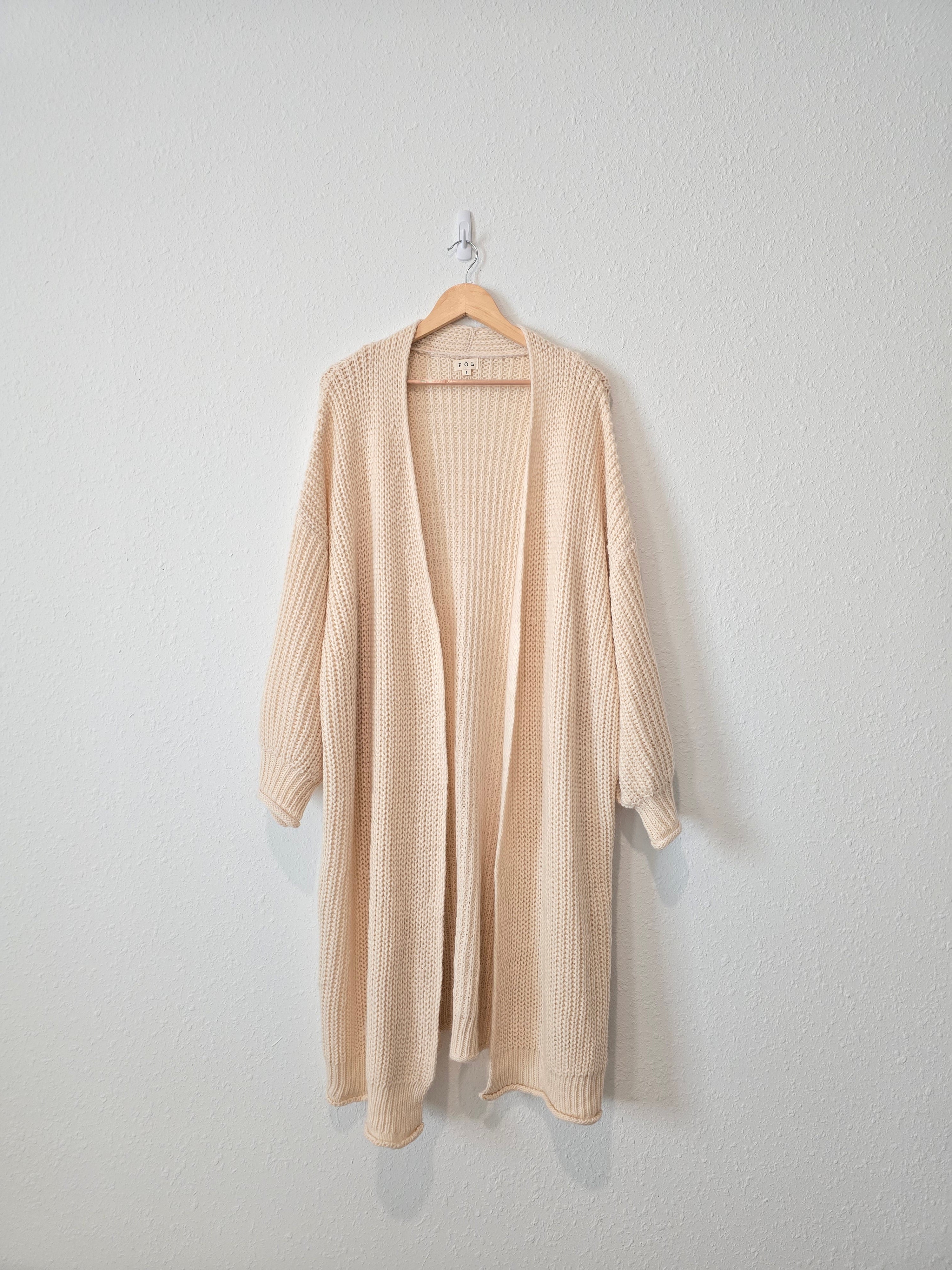 POL Chunky Duster Cardigan (L)