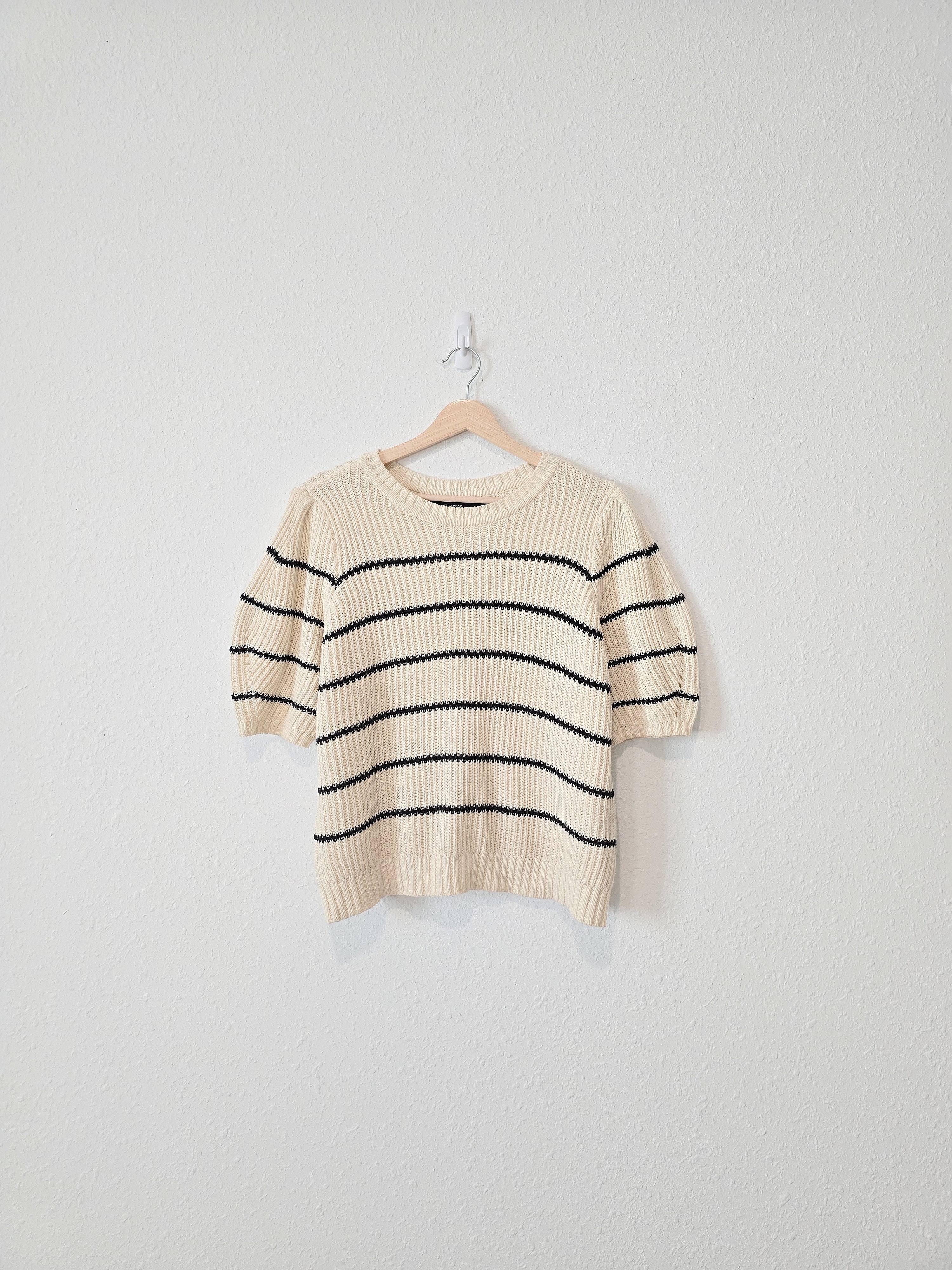 Vero Moda Striped Knit Top (L)