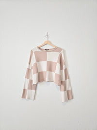 Papermoon Checkered Sweater (S)