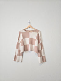 Papermoon Checkered Sweater (S)