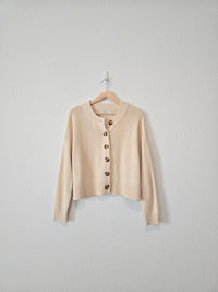 Madewell Cream Knit Cardigan (XS)