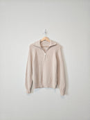 Z Supply Cozy Quarter Zip Pullover (S)