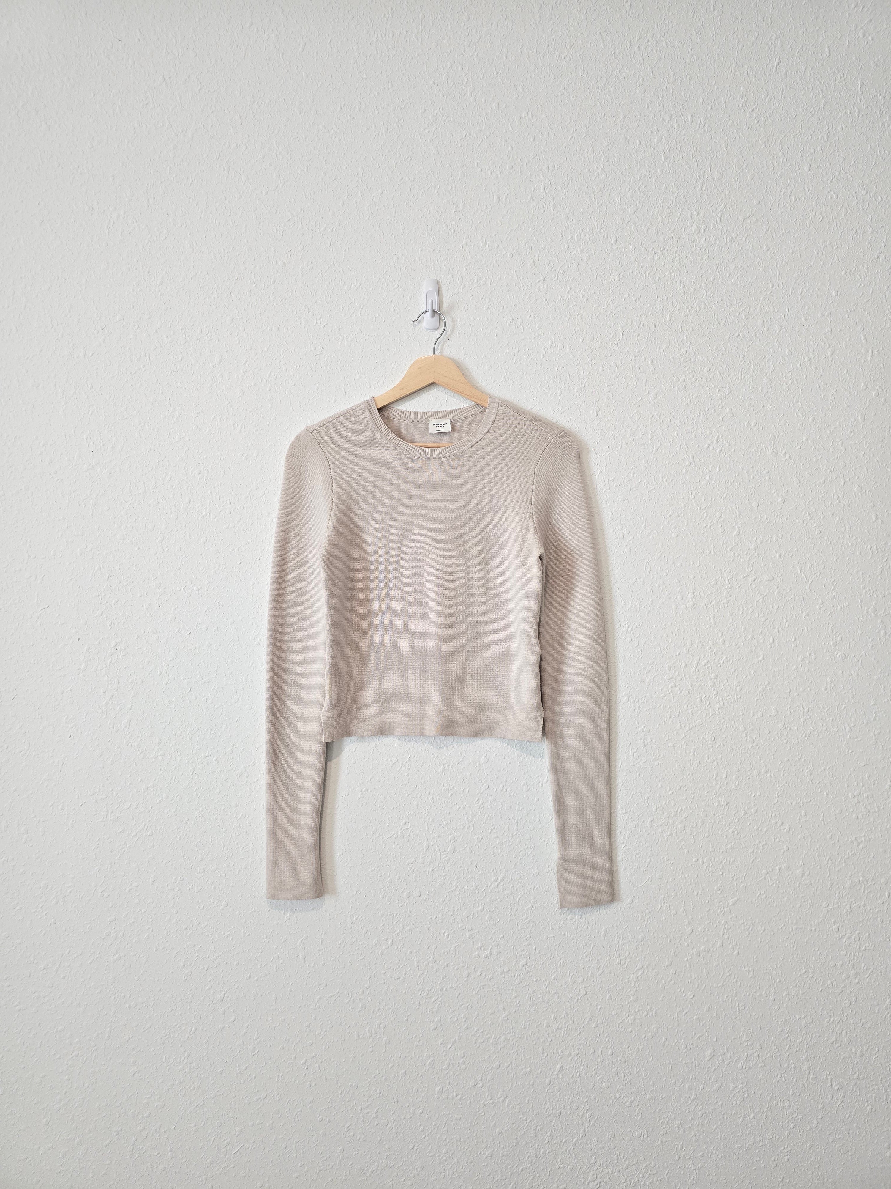 Abercrombie Crewneck Knit Top (S)