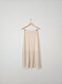 Mod Ref Knit Midi Skirt (S)