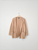 J.Crew Camel Sweater Blazer (XS)