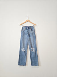 Levi's Ribcage Straight Jeans (25)