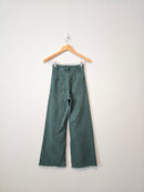 Zara Green Wide Leg Jeans (0)