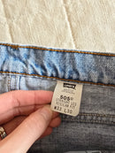 Levi's Light Wash Straight Jeans (31)