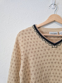 Vintage Fairisle Sweater (M)