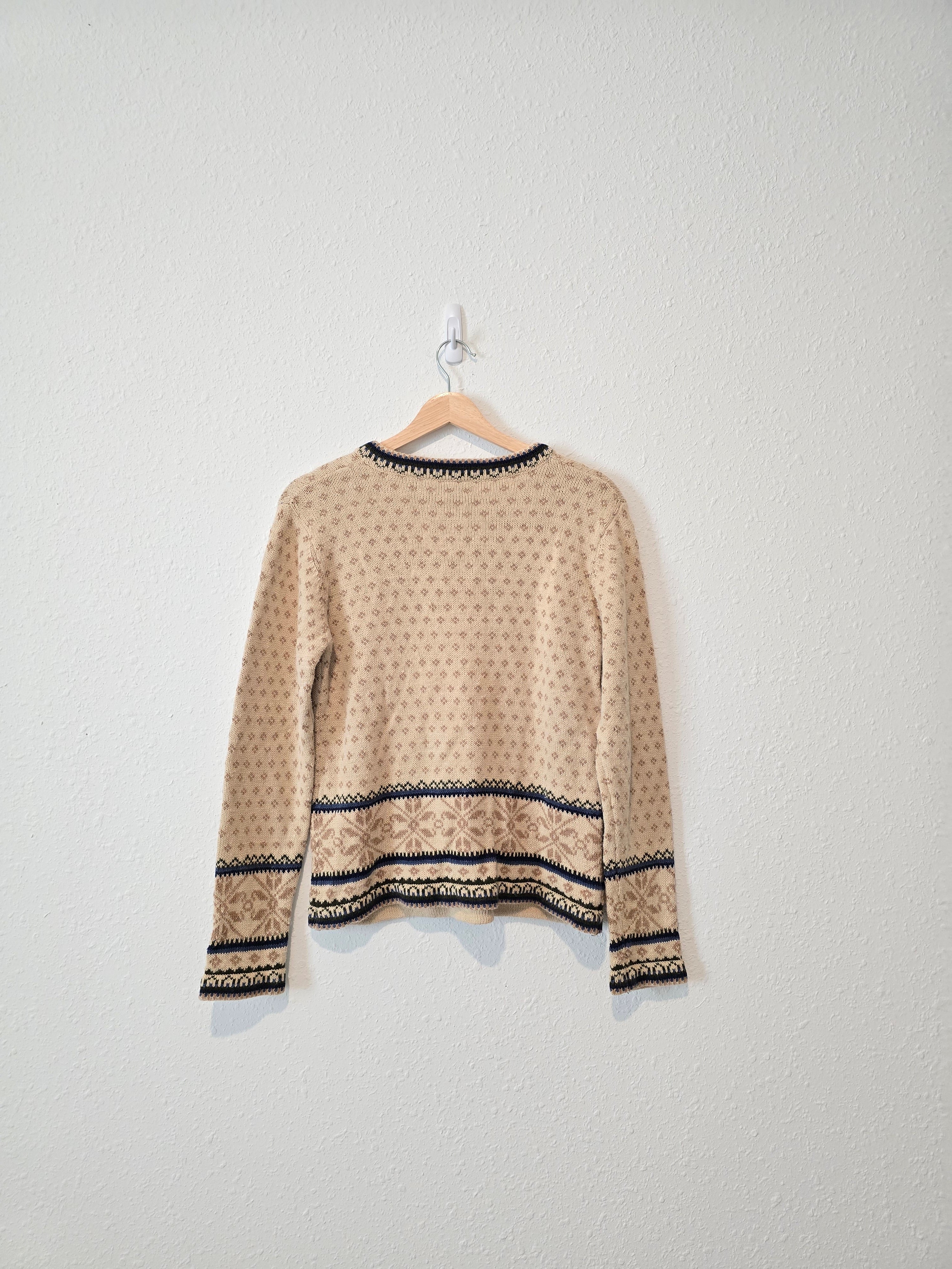 Vintage Fairisle Sweater (M)