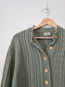 Vintage LL Bean Button Up Sweater (S)