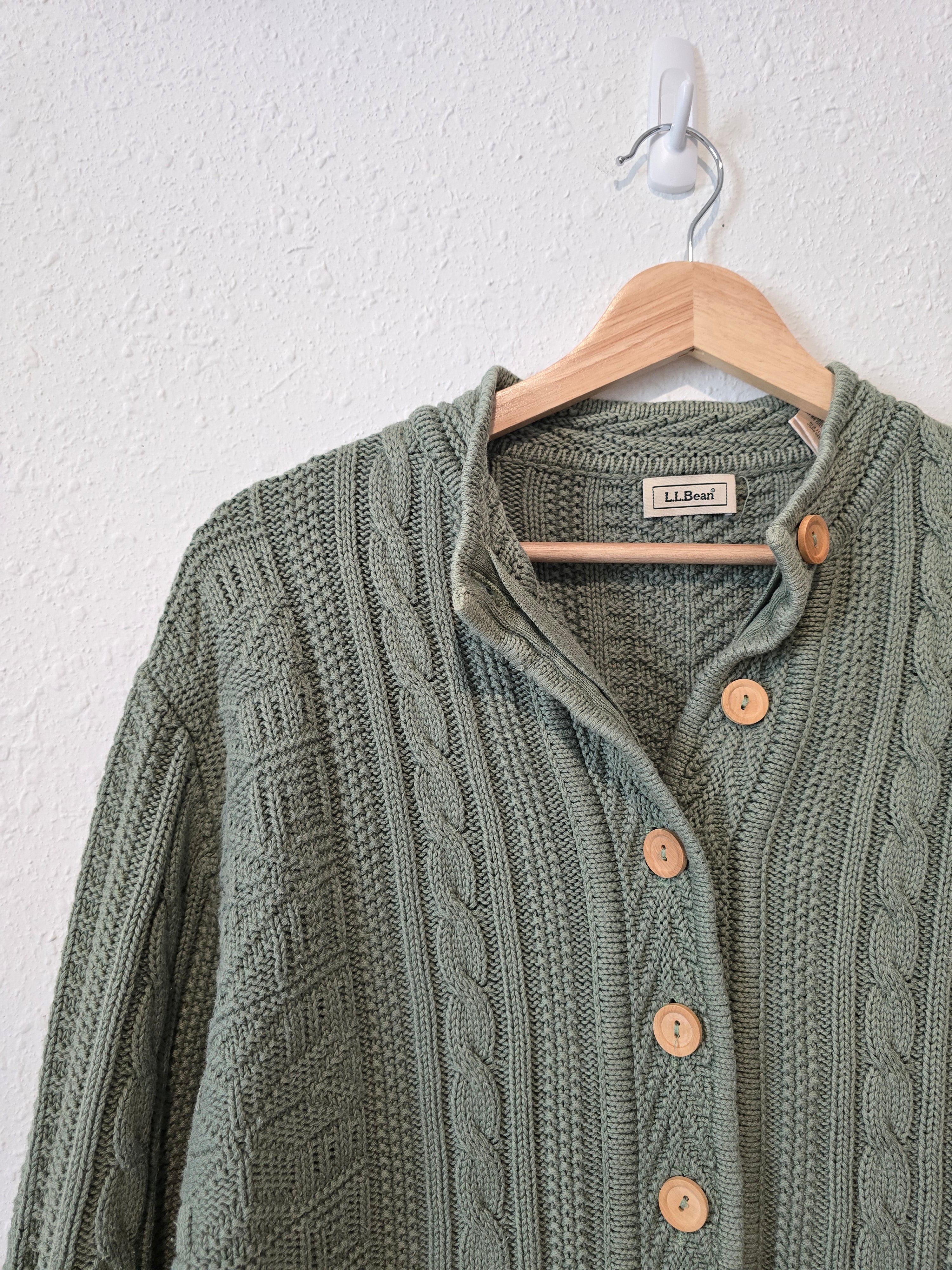 Vintage LL Bean Button Up Sweater (S)