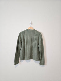 Vintage LL Bean Button Up Sweater (S)