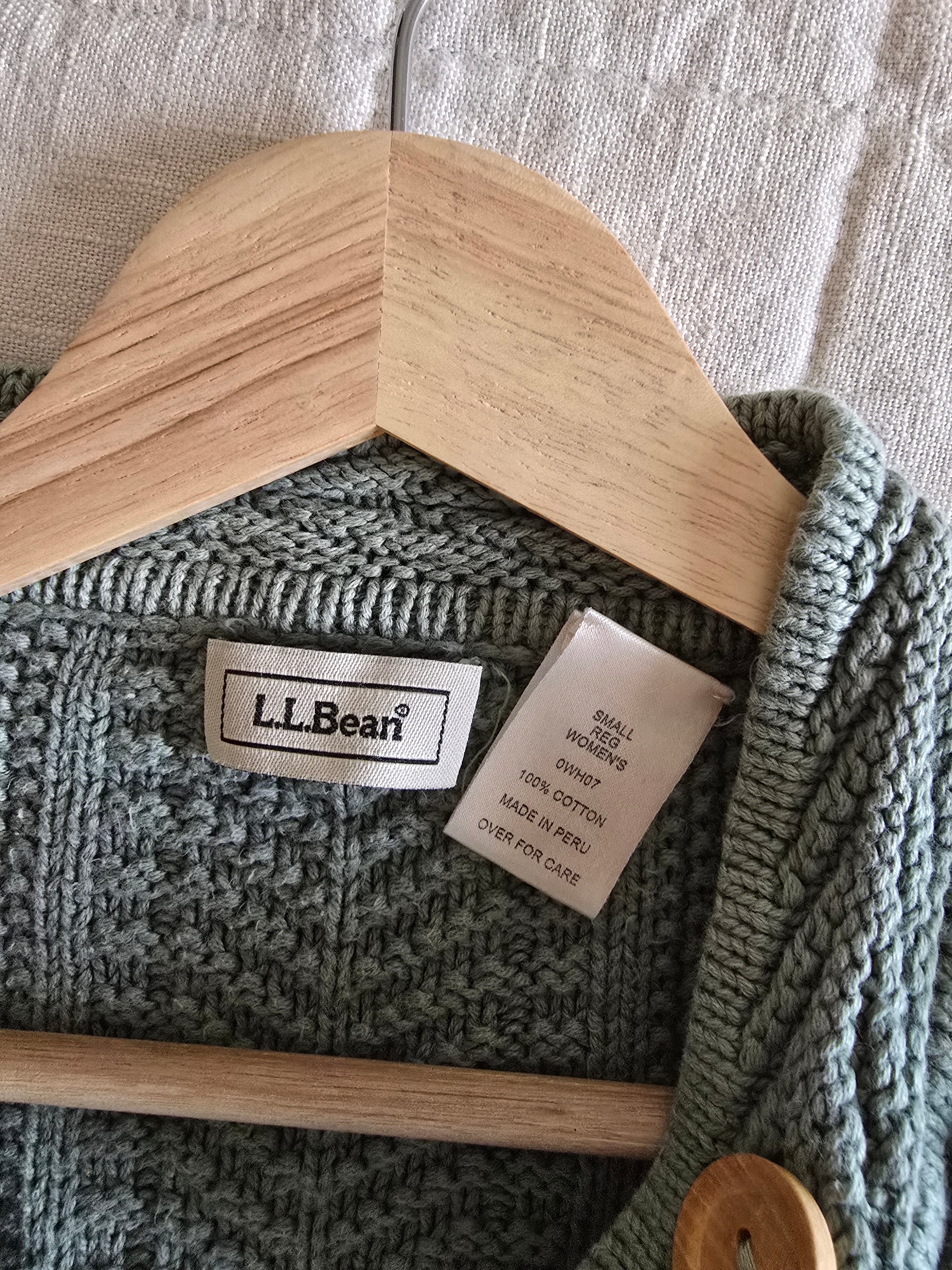 Vintage LL Bean Button Up Sweater (S)