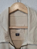 Ecru Zip Up Vest (XL)