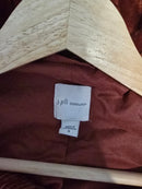 Rust Corduroy Hooded Jacket (M)