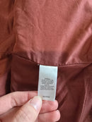 Rust Corduroy Hooded Jacket (M)