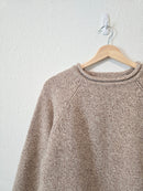Vintage LL Bean Oatmeal Wool Sweater (XL)