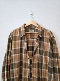 Vintage LL Bean Plaid Flannel (XL)