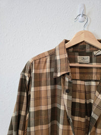 Vintage LL Bean Plaid Flannel (XL)