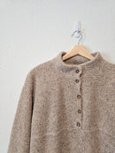 Vintage LL Bean Sherpa Pullover (M)