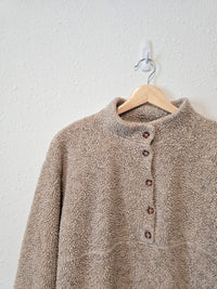 Vintage LL Bean Sherpa Pullover (M)