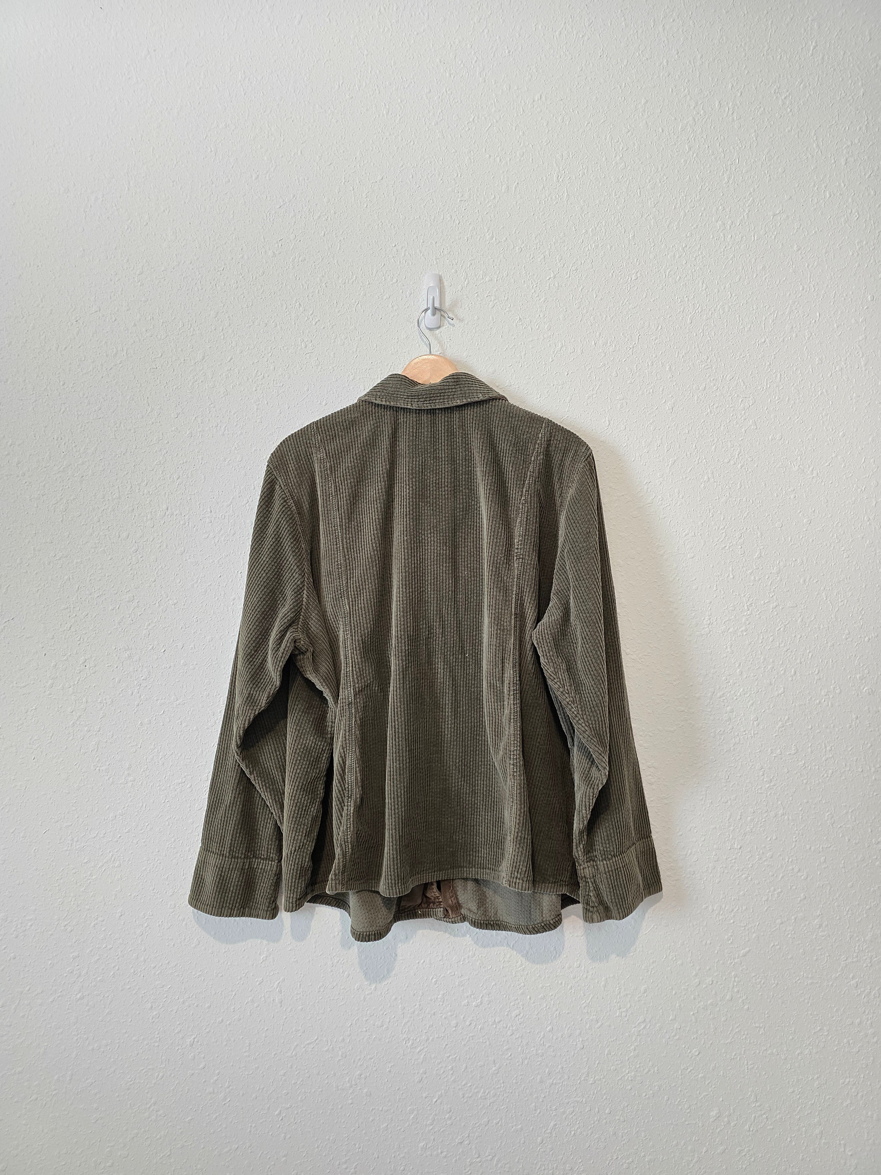 Vintage Cotton Cord Button Up (2X)