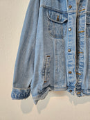 Light Wash Oversized Denim Jacket (3X)