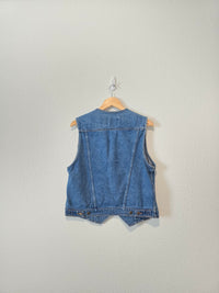 Vintage Eddie Bauer Denim Vest (S)