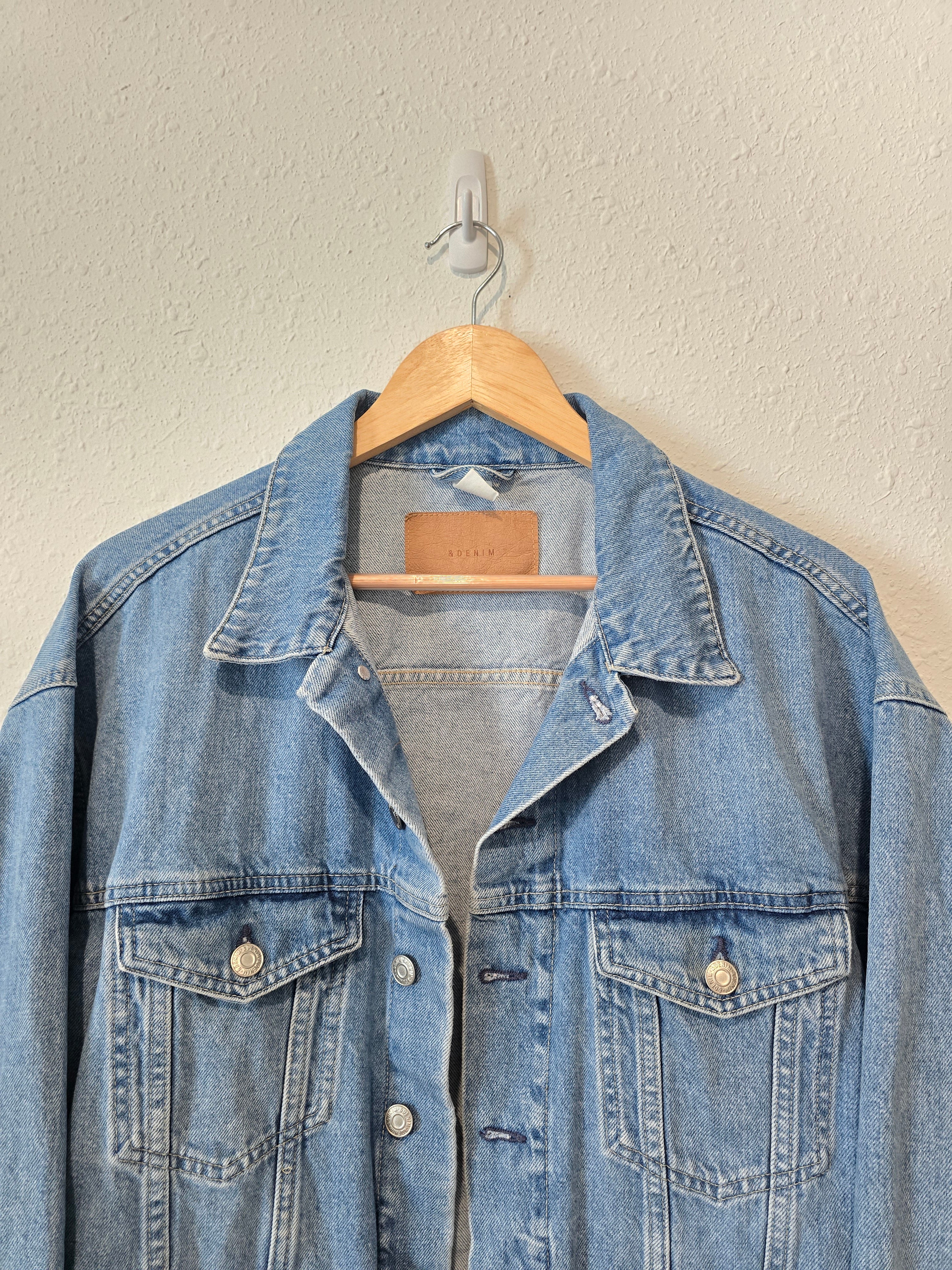 Oversized Denim Jacket (M)