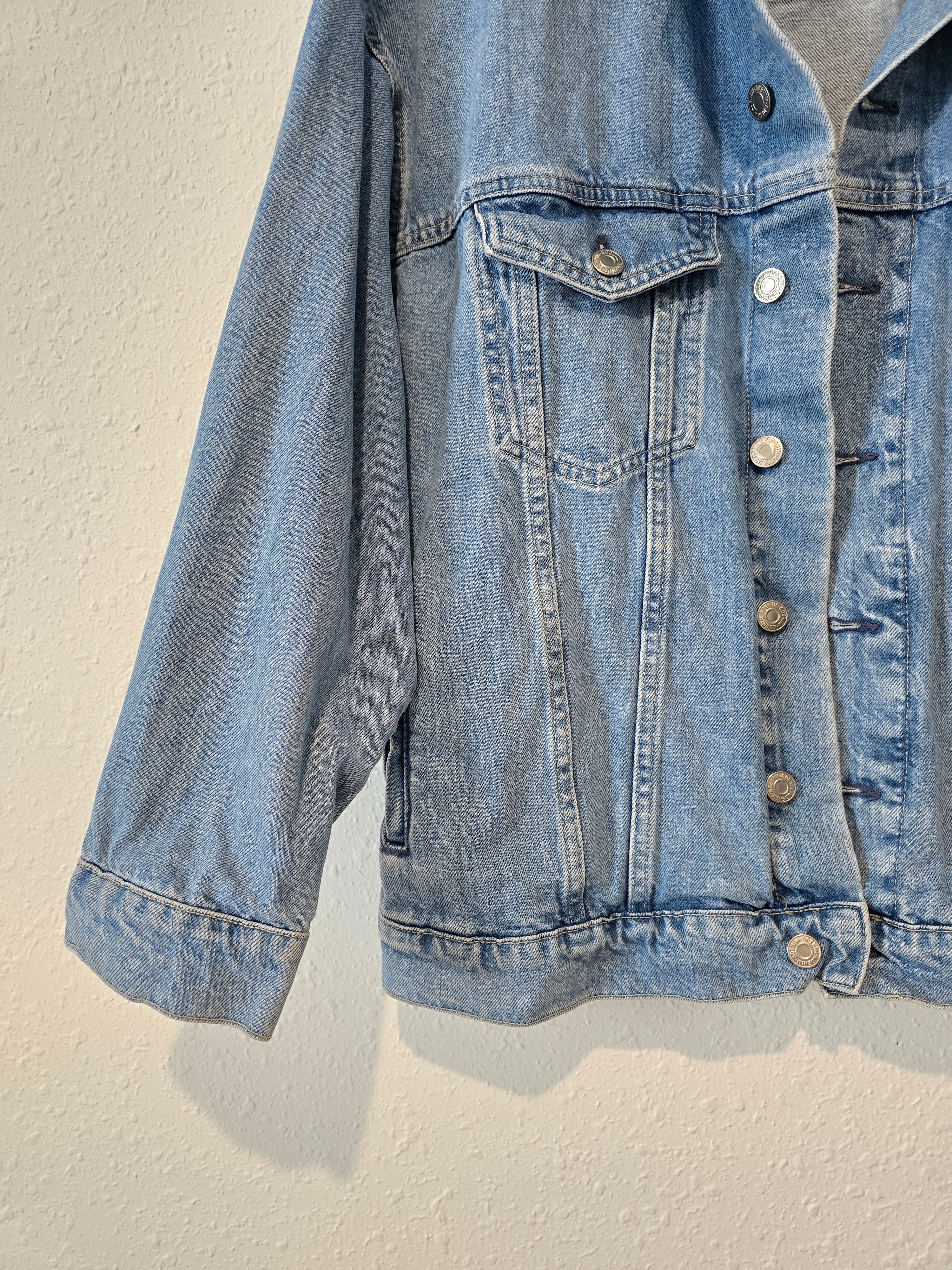 Oversized Denim Jacket (M)