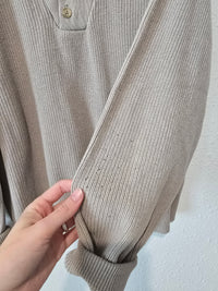 Vintage LL Bean Knit Henley (L)