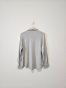 Z Supply Gray Shirt Jacket (M)