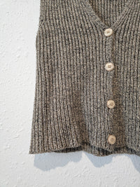 Vintage Knit Sweater Vest (M)