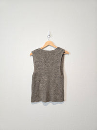 Vintage Knit Sweater Vest (M)