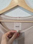 Aerie Neutral Crop Sweatshirt (L)