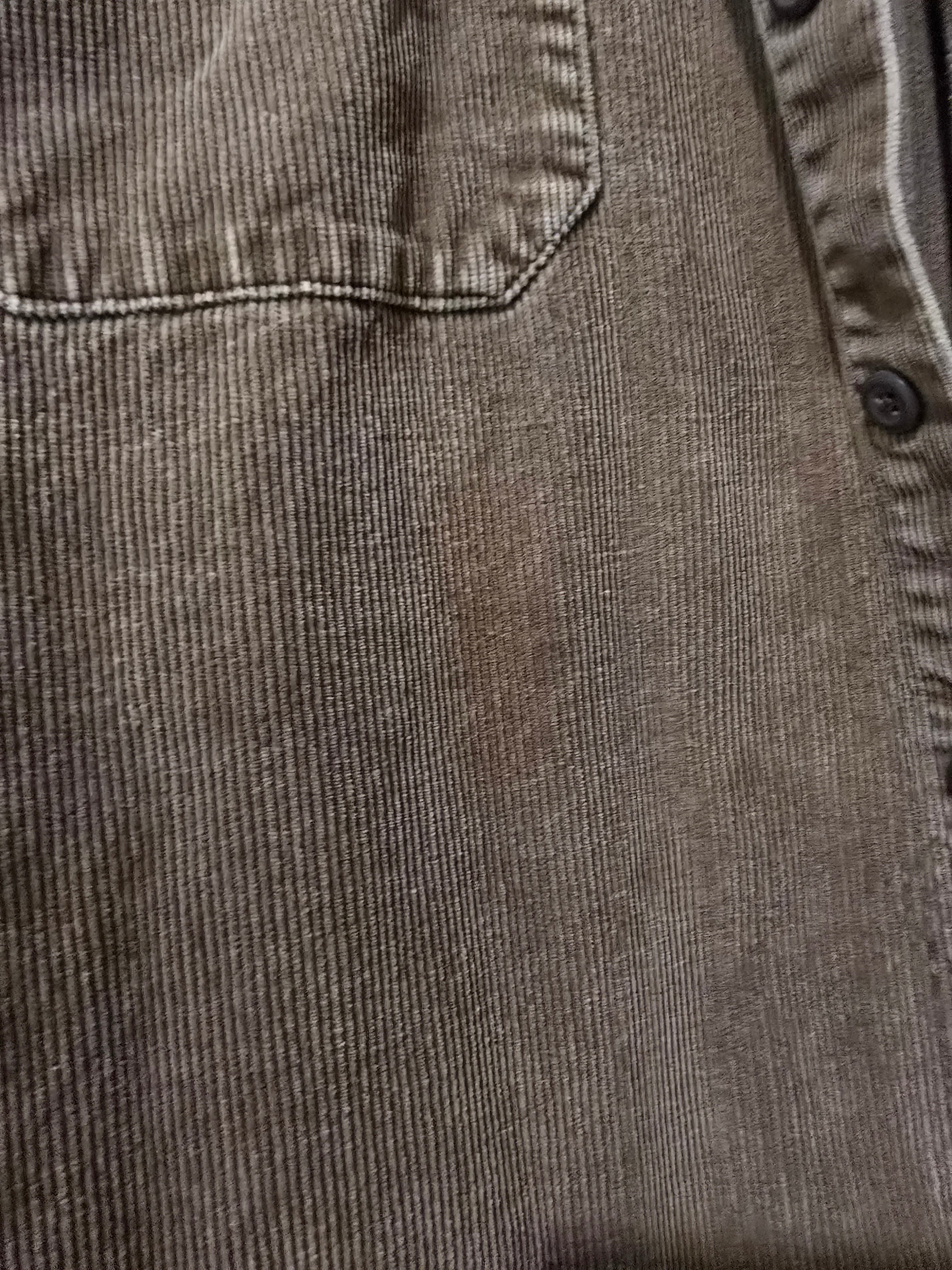 Vintage Brown Cord Button Up (XXL)
