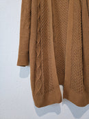 LL Bean Cable Knit Cardigan (XL)