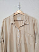 Oversized Button Up Shirt (M)