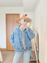 Oversized Denim Jacket (M)