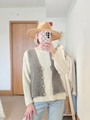 Vintage Knit Sweater Vest (M)