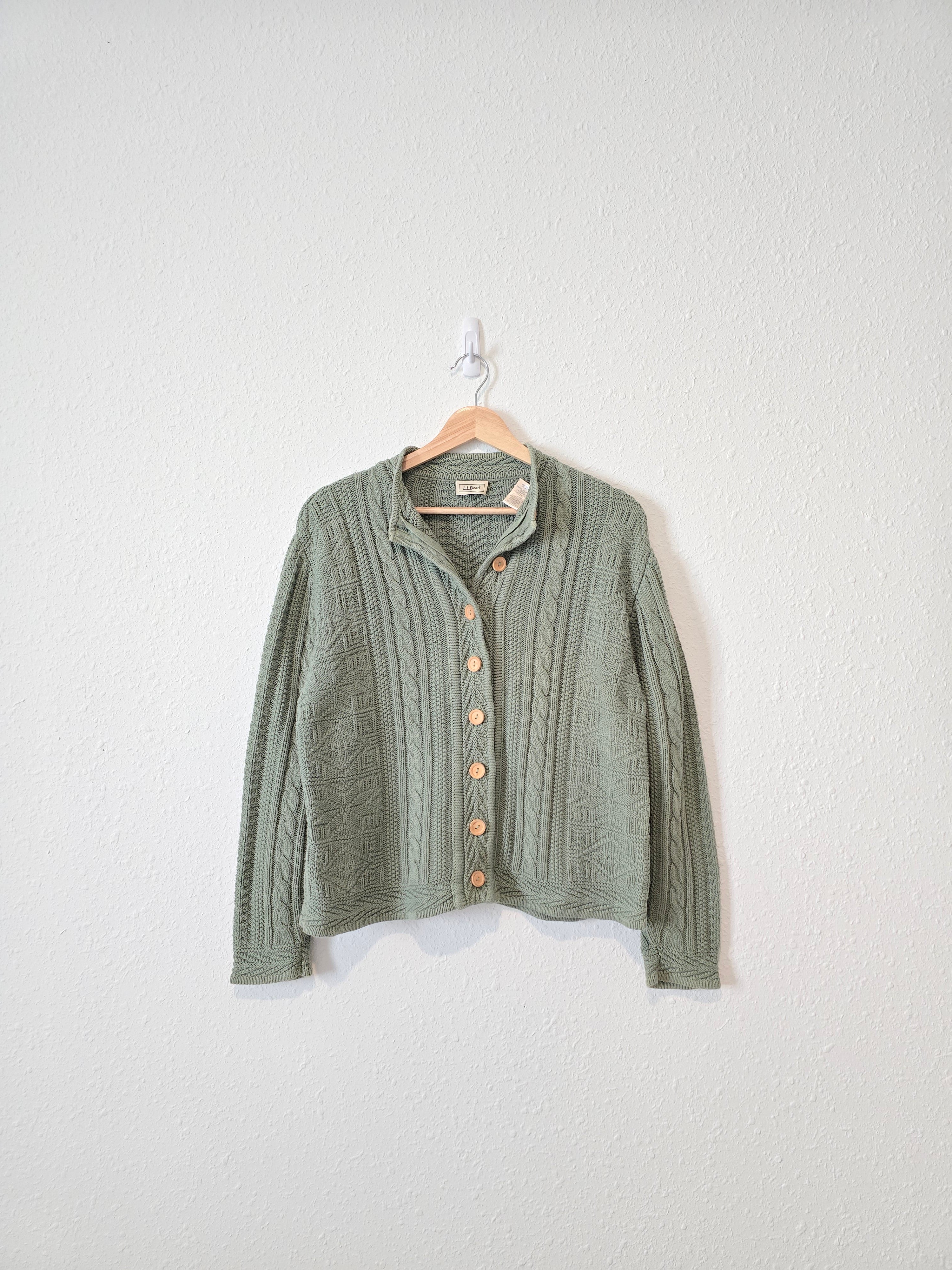 Vintage LL Bean Button Up Sweater (S)
