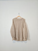 Vintage LL Bean Cotton Linen Sweater (L)