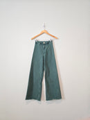 Zara Green Wide Leg Jeans (0)