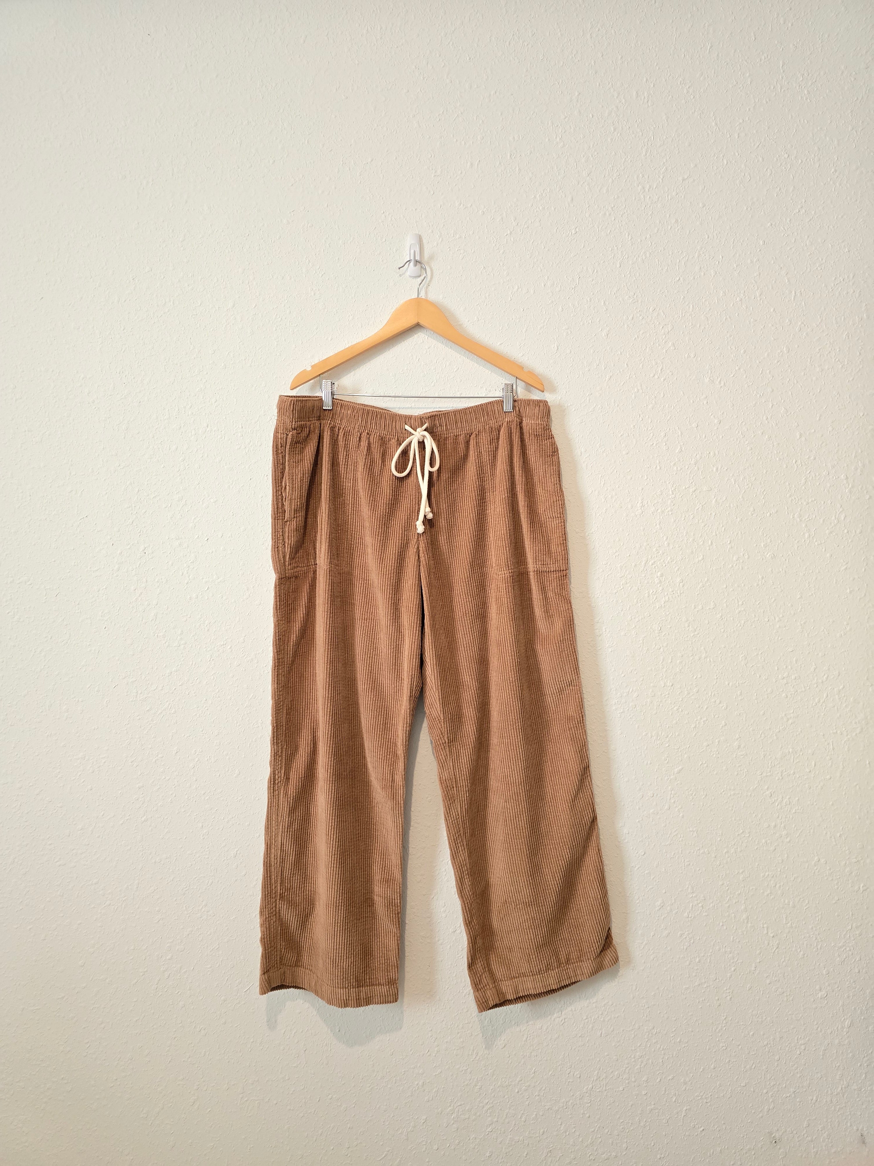 NEW Aerie Cord Wide Leg Pants (XL)