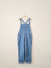Vintage Relaxed Denim Overalls (L)