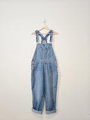 Gap Slouchy Denim Overalls (L)