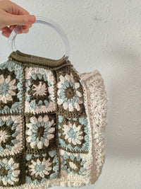 Granny Square Crochet Purse