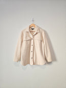 Banana Republic Sherpa Shacket (M)